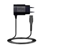 Adaptador de cable de alimentación de cargador A00390 con enchufe UE de EE. UU., compatible con Philips, OneBlade QP2520 QP2521 QP2523 QP2510 QP2511, afeitadora antienredos portátil, repuesto(Us 1PCS)