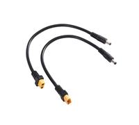 Adaptador de Cable de Alimentación Macho XT60 / Hembra A Macho DC5521 15AWG para Carga de Batería de Coche en Casa