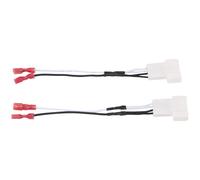Adaptador de cable de arnés de cableado para altavoz delantero de coche de 2 piezas para Toyota Tacoma