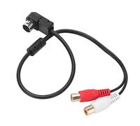 Adaptador de Cable de Audio, Adaptador de Cable de Audio Rca Adaptador de Radio de Coche Cable de Audio Auxiliar Radio de Coche Aux In Rca Adaptador de Cable de Audio de Repuesto para Kca-121b Ai-net