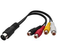 Adaptador De Cable De Audio/Video Estéreo Monacor ACA-15/1