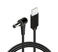 Adaptador de cable de carga PD de 100 W USB C a delgado para laptop Dell de 18 a 20 V (Dedicado para Dell (para potencia de 45 W/65 W/90 W), cabezal pequeño de 4,5 x 0,6 mm