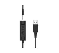 Adaptador de Cable de Desconexión Rápida para Auriculares A Conectores USB. Cable para Auriculares USB-QD Conectar y Usar para Profesionales.