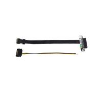 Adaptador de Cable de Extensión M.2 WiFi A.e Key A PCIe 4.0 X4 Riser para Laptop Notebook 4x Tarjeta PCI Express 20CM