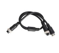 Adaptador de cable de extensión macho/hembra de cabezal de aviación a cabezal de aviación jixopn (B)