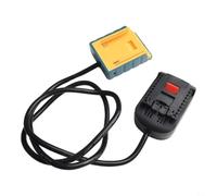 Adaptador de cable de extensión para herramientas eléctricas de 18 V 20 V máximo, soporte de montaje en pared para sujetadores de taladro eléctrico, accesorio de 9 x 7,5 cm, ligero, portátil, ajuste