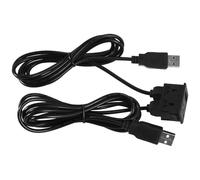Adaptador de cable de extensión USB-TAPYC dual para panel de 2 puertos USB de montaje empotrado para tablero de automóvil de 150 cm para barco