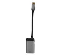 Adaptador de Cable de USB-C a DP, Fuente de convertidor de Carga PD de 100 W, Salida de Video de aleación de Aluminio de 8 K a 60 Hz