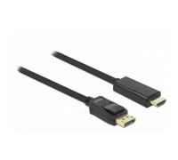 Adaptador de cable de vídeo DeLOCK 82435 3 m HDMI a Displayport