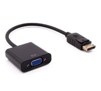 Adaptador de cable de vídeo Nilox NXADAP04 DisplayPort a VGA 0,15 m negro