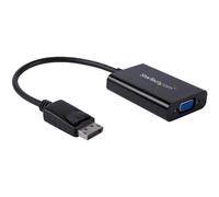 Adaptador de cable de vídeo Startech DP2VGAAMM3M DisplayPort a VGA con audio 0,18 m negro