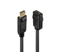 Adaptador de cable DisplayPort a HDMI Lindy 41005 0,15 m
