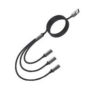 Adaptador de cable divisor USB, extensión de cable de alimentación para carga de transferencia de datos, adaptador de concentrador USB