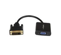 Adaptador de cable DVI a VGA - Convertidor DVI-D a HD15 - 1920 x 1200 - Negro
