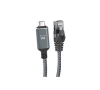 Adaptador de Cable - Ewent - EC2004 - USB-C a RJ45 - CAT6 - 5m