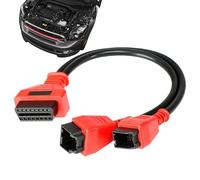 Adaptador de Cable FCA 12+8 - Conector de Clavijas | Herramienta de diagnóstico | Lector de códigos automotrices Dispositivo de escaneo DP Plus eficiente MaxiSYS IM608 X431 Desvío de Seguridad de