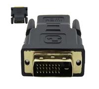 Adaptador de cable hdmii - Adaptador de interfaz hdmii, Adaptador de vídeo de alta definición | Convertidor bidireccional DVI-I 1080P macho a macho para TV TV, Computadora, Monitor, PC
