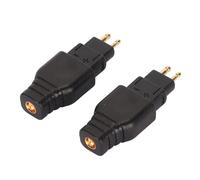 Adaptador de Cable MMCX de 2 Piezas Que Funciona para Cable MMCX, para Conexión a Sennheiser HD660S HD414 HD650 HD600 HD580 HD565 HD545 HD535 HD525 HD265 HD25