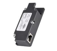 Adaptador de Cable para Plato Rectangular con Cable Cat 8 Adaptador Ethernet Carcasa de Aleación de Aluminio para Dishy V2 a Adaptador RJ45 de Inyector PoE