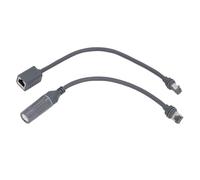 Adaptador de Cable Starlink, Conector SPX a RJ45 Impermeable IP67 de 200 Mbps, Conector Hembra RJ45 de Cable Starlink, Adaptador RJ45 Macho a Hembra para Antena y Enrutador Gen3