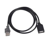 Adaptador de cable USB de 4 pines adecuado para 307 408 C4 C5 C Quatre B50 RD9, navegación de música y entretenimiento