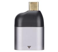 Adaptador de cable USB tipo C a VGA, resolución HD, video Full HD, Plug and Play, duplicación de pantalla universal para portátiles para pantallas