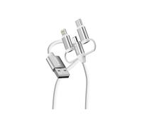 Adaptador de cable - Verbatim - 32394 - USB-A a micro-B/USB-C/Lightning - 18W - 1 m