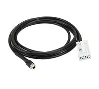 Adaptador de Cabo de o de Entrada AUX, Yosoo Adaptador de Cabo de o de Coche ABS Adaptador de Interfaz Auxiliar USB Cable de Repuesto para Citroen Berlingo 2005 Compatible con Formato de Aud