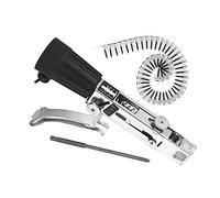 Adaptador de Cadena de Tornillo Adaptador de Pistola de Clavos Automático y Herramienta de Carpintería de Longitud de Profundidad Ajustable con 50 Tornillos para la Instalación