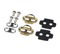 Adaptador De Calas Para Zapatos De Bicicleta - Soporte De Pedal Autoblocante, Juego De Tornillos De Aleación | Kit De Repuesto De Pedal De Bicicleta De Latón, Pernos De Montaje, Arandelas, Hardware Pa