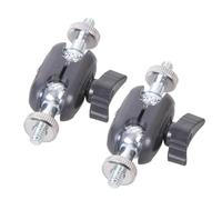 Adaptador de cámara de brazo mágico de 1/4 pulgadas con rotación de 360 grados para trípodes, soporte de micrófono, accesorios de iluminación, adaptador de doble tornillo