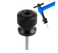 Adaptador de cambio de bicicleta, regulador de aleación de aluminio, alineación de percha de desviador, resistente al desgaste frecuente, mecanismo de ajuste estable para reparación de posición de