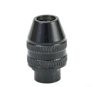 Adaptador de cambio rápido de metal para accesorios giratorios, herramienta acepta vástago de 0,4 mm a 3,2 mm, se adapta a diámetro estándar de eje de 7 mm