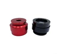 Adaptador de cambio rápido para volante Racing Simulator compatible con MOZA Turn Direct Drive Base Aleación de Aluminio Negro Rojo (Black)