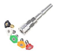 Adaptador de cañones de espuma, adaptador de lavadora de coche, convertidor limpiador de 1/4 pulgadas, conexión rápida para Nilfisk KEW, accesorios de lavado de coche, conector de lavado de autos