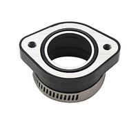 Adaptador de carburador de motocicleta de goma negra de 48mm, colector de admisión de aire para PE 26 28 30 VM24 26 28, Compatible con Dirt Bike