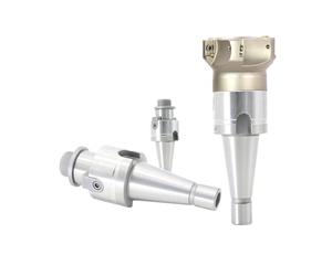 Adaptador de carcasa for fresadora de cara NT30, NT40, FMB22, FMB27, FMB32 y FMB40, portaherramientas for fresadora de extremo M12 y M16 for máquinas herramienta CNC.(NT40-FMB22 (M16))