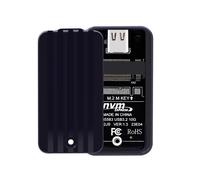 Adaptador de carcasa SSD M.2 NVMe, tipo C, USB 3.1, protocolo NVMe para SSD 2230
