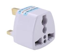 Adaptador de Carga - Adaptador de tapón de Viaje | Conchón con el convertidor de Potencia del Reino a Prueba de Scratch para británico, Hong, Singapur para, Viajar, hoteles, cafeter