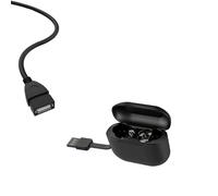 Adaptador de carga de alimentación de extensión USB compatible con JLab Go Ai Pop/Sport, JLab Epic Air an/Sport ANC, JLab JBuds Air Pro auriculares inalámbricos Bluetooth funda USB hembra cable