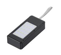 Adaptador de carga de batería tipo C/USB 18650, capacidad de 21 celdas, cubierta con batería externa para luz de camping, kit de soporte sin soldadura