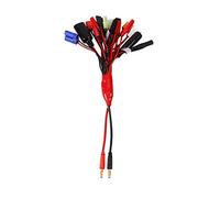 Adaptador de carga de energía 19 en 1 con cable, adaptador de carga multifunción con conectores múltiples, cable universal de carga de batería para modelos RC, drones y hobbies