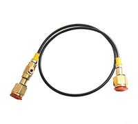 Adaptador de carga de estación de recarga de tanque grande con manguera, transferencia de alta presión CGA320 a CGA320, conector de tanque resistente de 90 cm para conversión de tanque