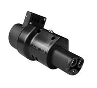 Adaptador de Carga EV con Cerradura GB/T EVqiaoyi, 32 A, 7 kW, convertidor portátil GB/T a Conector NACS, Modelo 3/Y/S/X