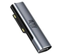 Adaptador de Carga magnética USB C a Surface, 15V 3A 45W Compatible con Microsoft Surface Pro 7/6/5/4/3 para Ordenador portátil 4/3/2/1
