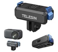 Adaptador de carga magnético de liberación rápida TELESIN S7-JBK-17-TDJ compatible con la cámara de acción DJI Osmo Nano.