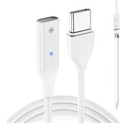 Adaptador de carga para Apple Pencil 1st Gen, adaptador USB a Apple Pencil, cargador rápido para iPencil 1 Gen, USB C a lightn ing hembra compatible con dispositivos como portátiles, baterías externas