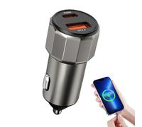 Adaptador de carga para coche | Doble puerto PD 30 W Quick Charge 3.0 USB Type-C de carga, cargador USB para coche, para teléfonos móviles, tabletas, camiones, casa, interiores, hombres y mujeres