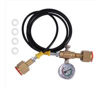 Adaptador de carga para estación de recarga de CO2 para tanques de soldadura pequeños