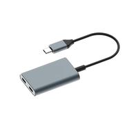 Adaptador de carga para gafas AR tipo C, cables de conexión, base de expansión para mantener el dispositivo alimentado y listo, conector de carga de gafas de 120 mm